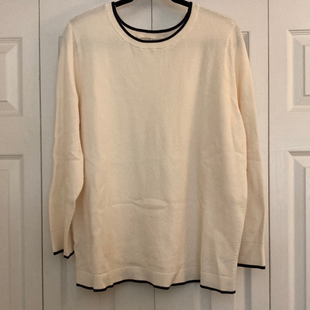 LOFT Plus Women's Honeycomb Knit Sweater / 24-26